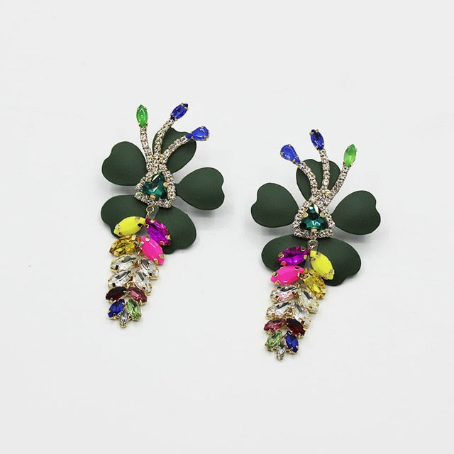 Floral Burst Earrings