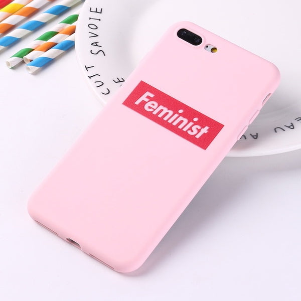 Supe FEMINIST Phone Case - PINK